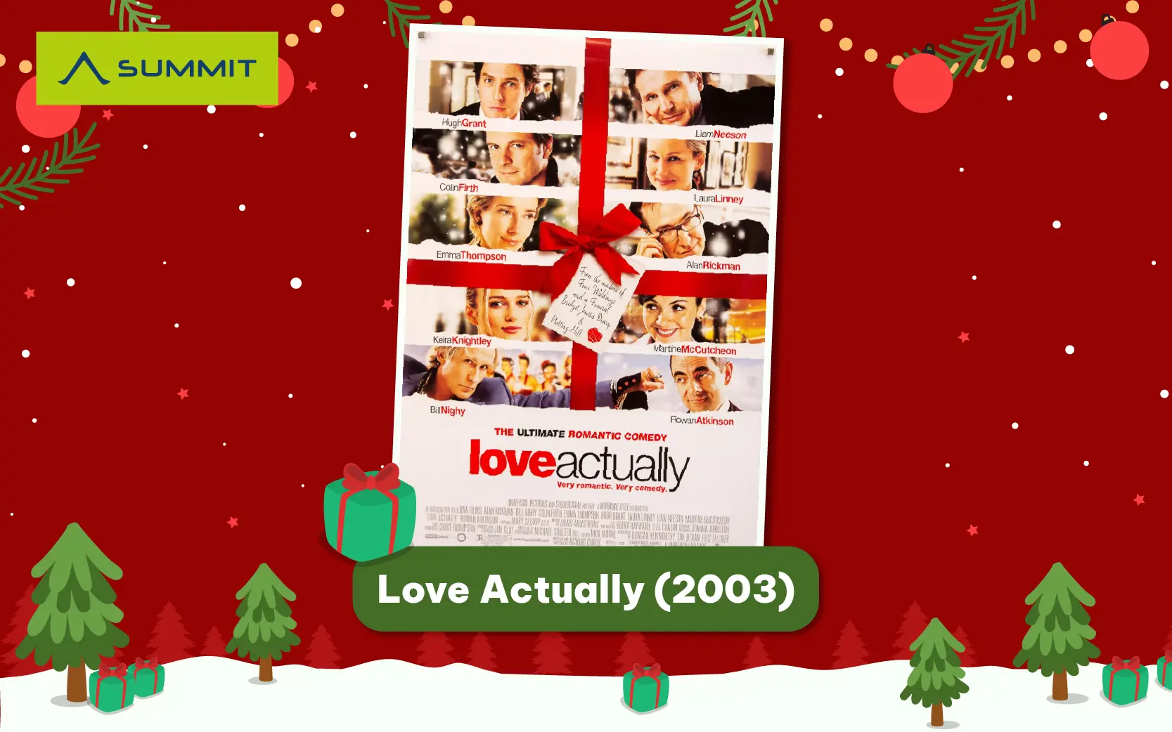 5 bộ phim nâng trình tiếng Anh vèo vèo dịp Giáng Sinh - Love Actually