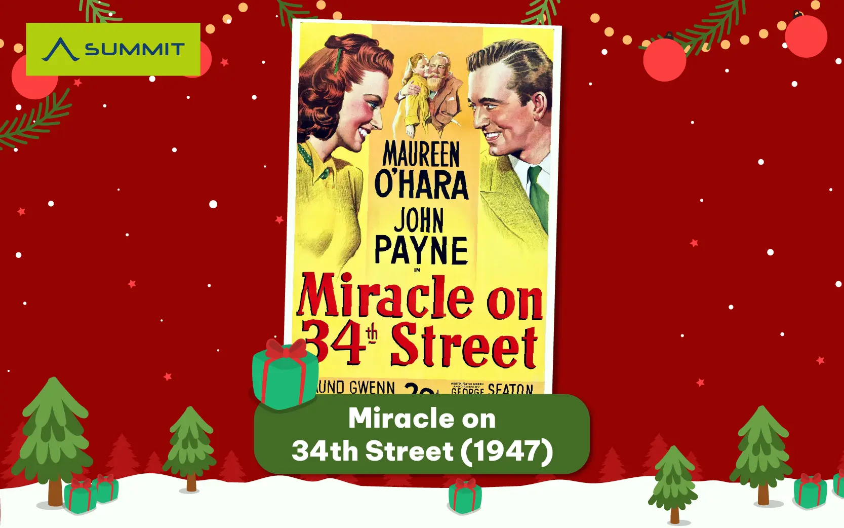 5 bộ phim nâng trình tiếng Anh vèo vèo dịp Giáng Sinh - Miracle on 34th Street