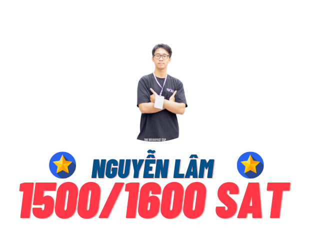 Nguyễn Lâm – 1500 SAT