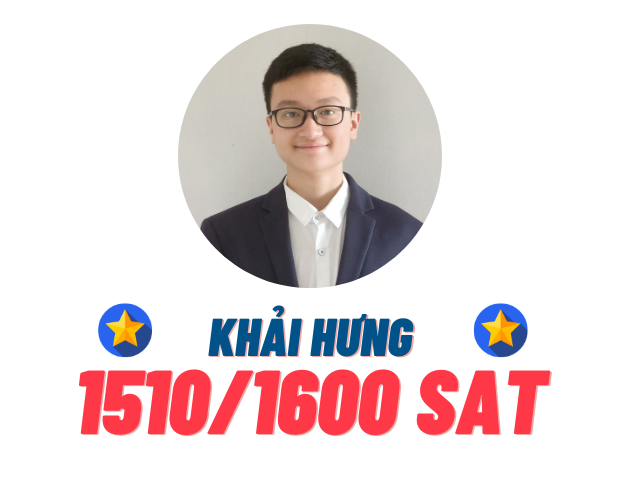 Đinh Khải Hưng 1510 SAT