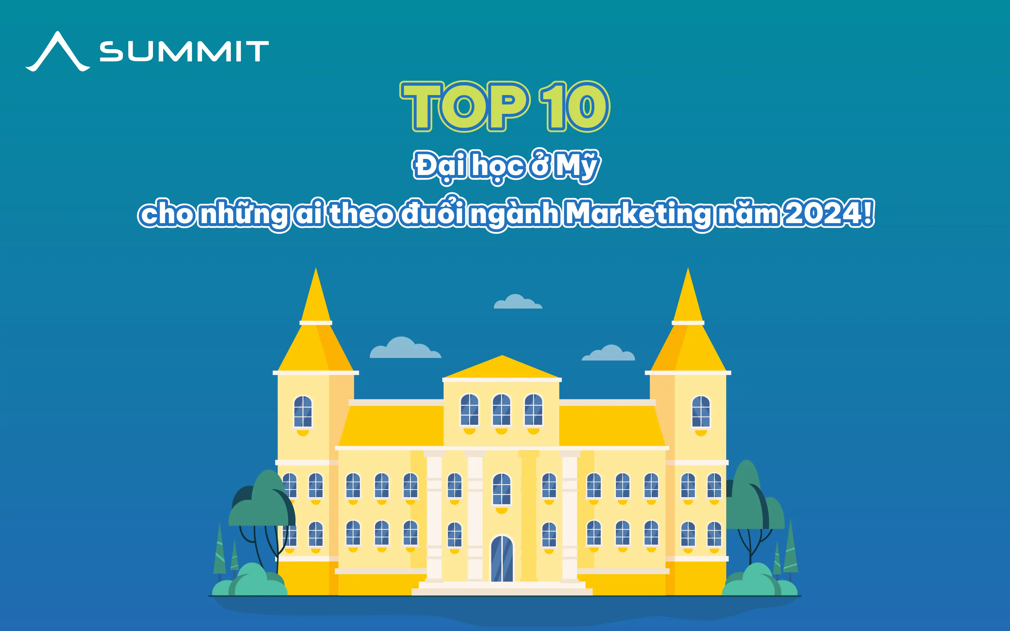 TOP 10 Đại học có ngành Marketing tốt nhất Mỹ năm 2024!