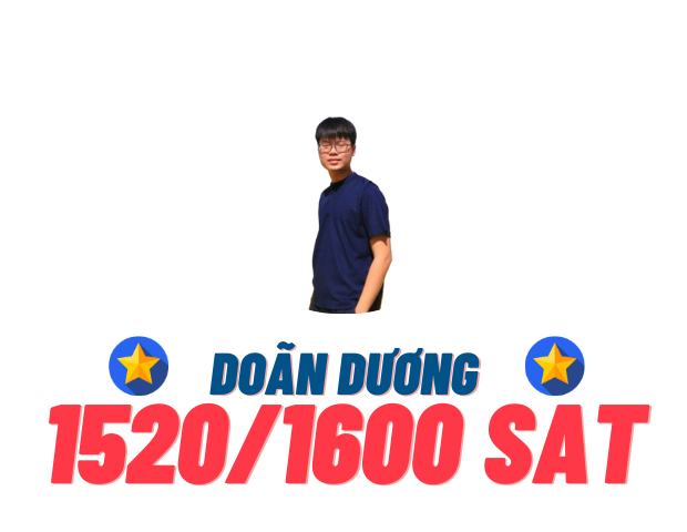 Lê Doãn Dương – 1520 SAT