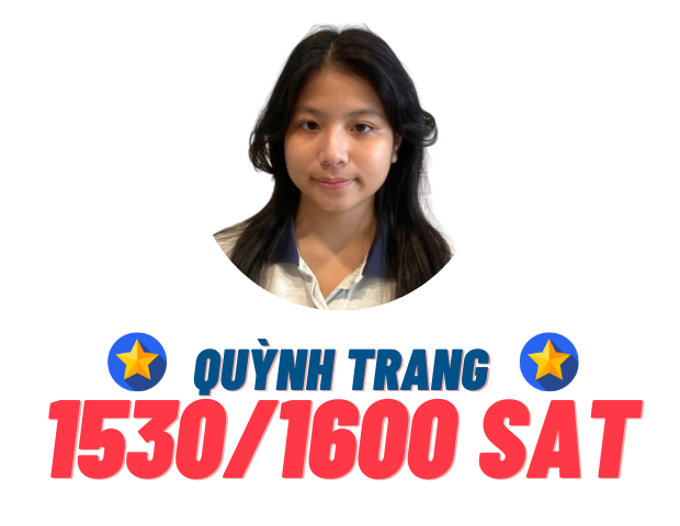 Phạm Quỳnh Trang – 1530 SAT