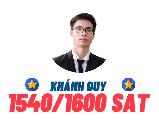 Đoàn Khánh Duy – 1540 SAT