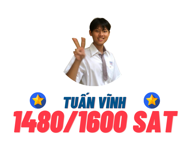 Nguyễn Tuấn Vĩnh – 1480 SAT
