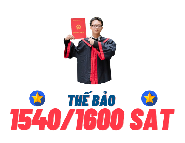 Đào Thế Bảo – 1540 SAT