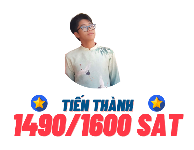 Đặng Tiến Thành – 1490 SAT