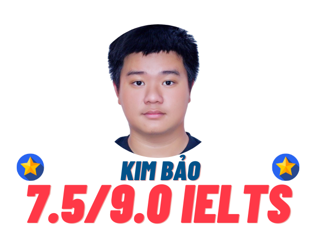 Đặng Hoàng Kim Bảo – 7.5 IELTS