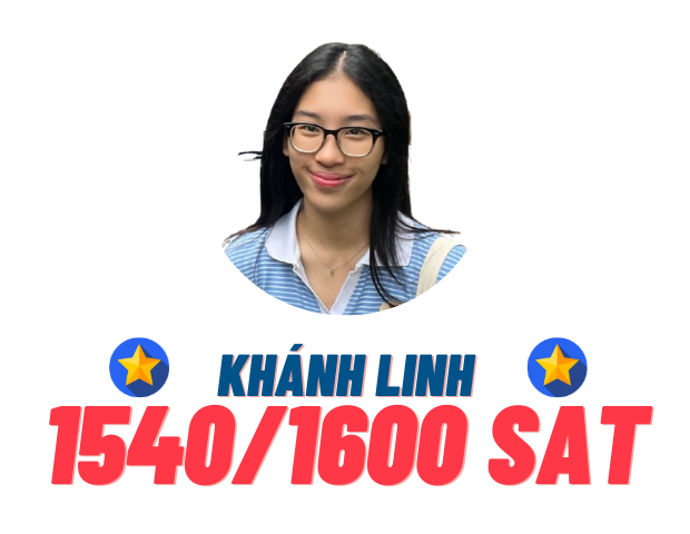 Hoàng Khánh Linh – 1540 SAT (superscore)