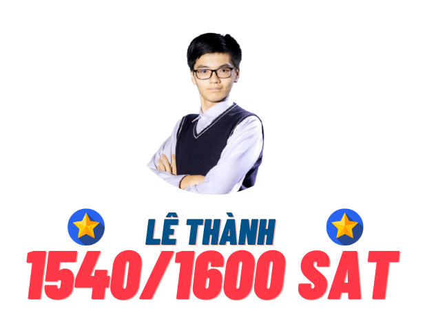 Trần Hoàng Lê Thành – 1540 SAT