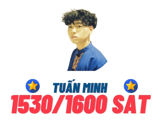 Vũ Tuấn Minh – 1530 SAT