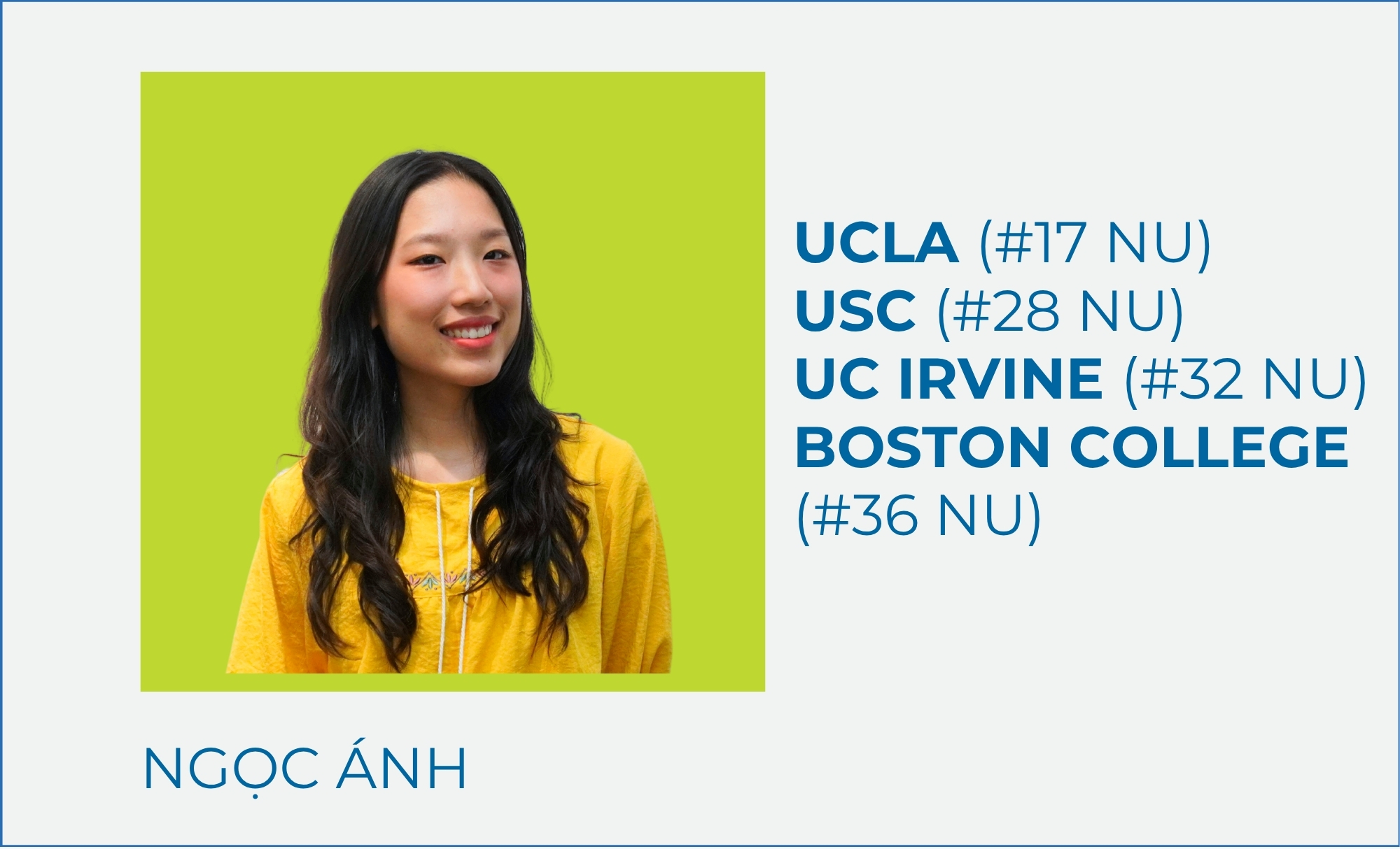 Dương Ngọc Ánh – UCLA (#17 NU)