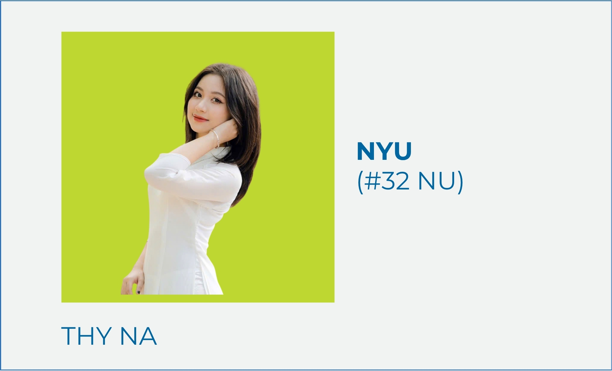 Thy Na – NYU (#32 NU)