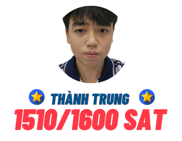 Nguyễn Thành Trung – 1510 SAT