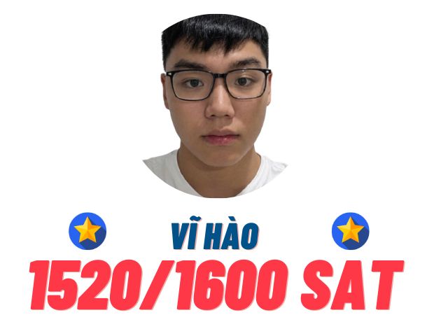 Tăng Vĩ Hào – 1520 SAT